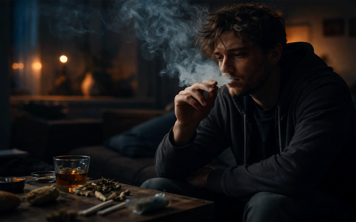 Behind the Dark Screen: The Life of a Marijuana Addict