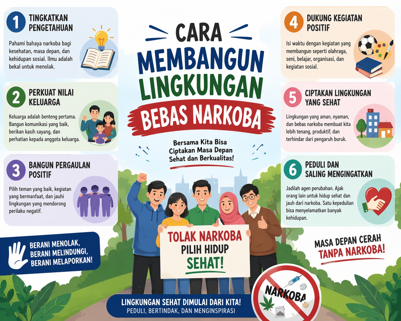 How to Build a Drug-Free Environment