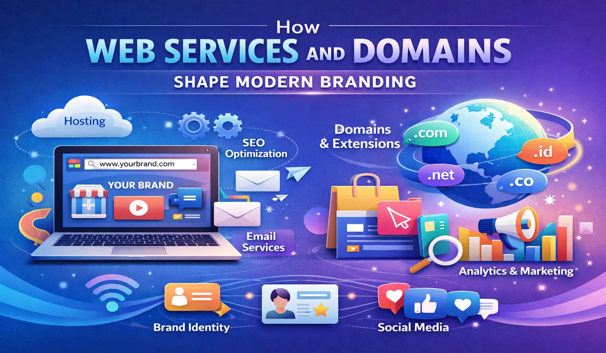 How Web Services and Domains Shape Modern Branding